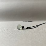 Jewel: prehnite, jaspis, oxidized silver foto 1